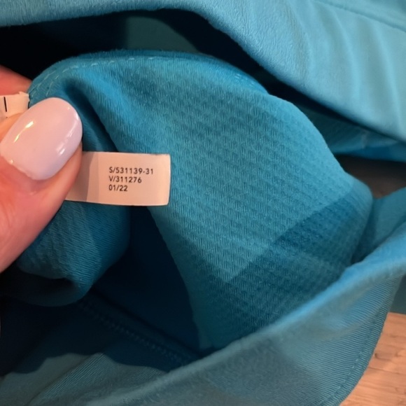 Athleta Exhale Sports Bra in Blue | Size 3X D-DD - Picture 5 of 5